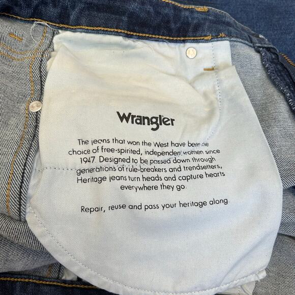 Wrangler Westward 626 High Rise Bootcut Women's Blue Jeans Size 31 - Picture 8 of 9